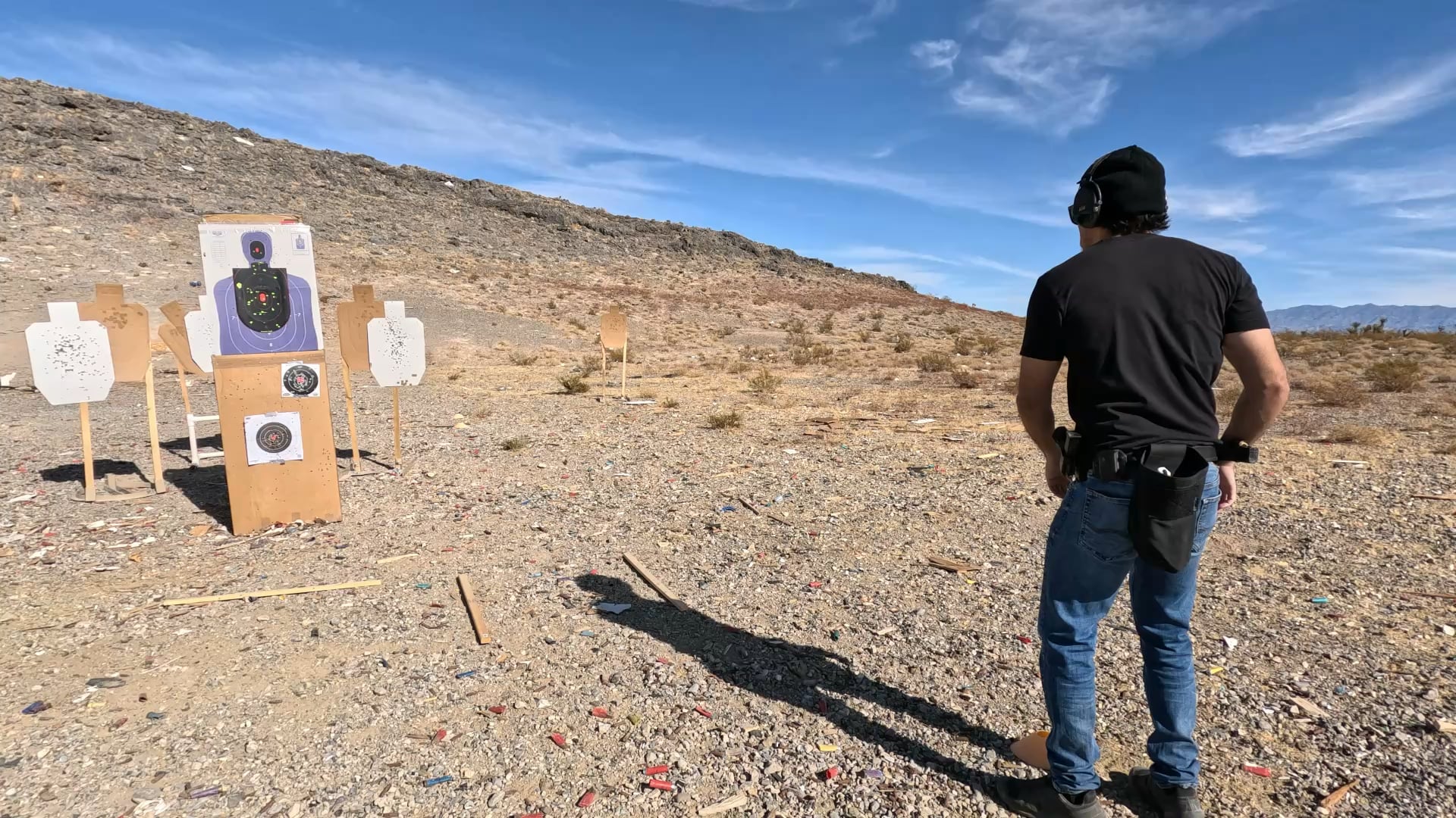 競技射擊比賽場景