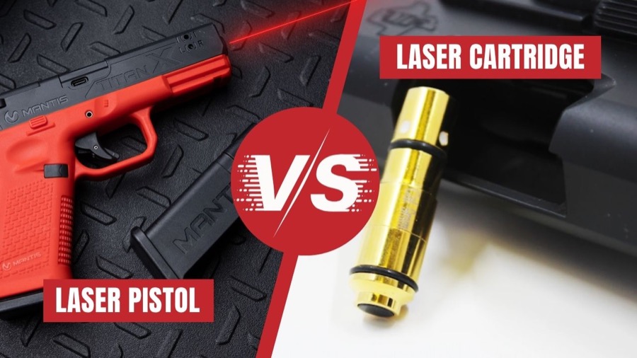 雷射訓練彈匣與智慧靶紙