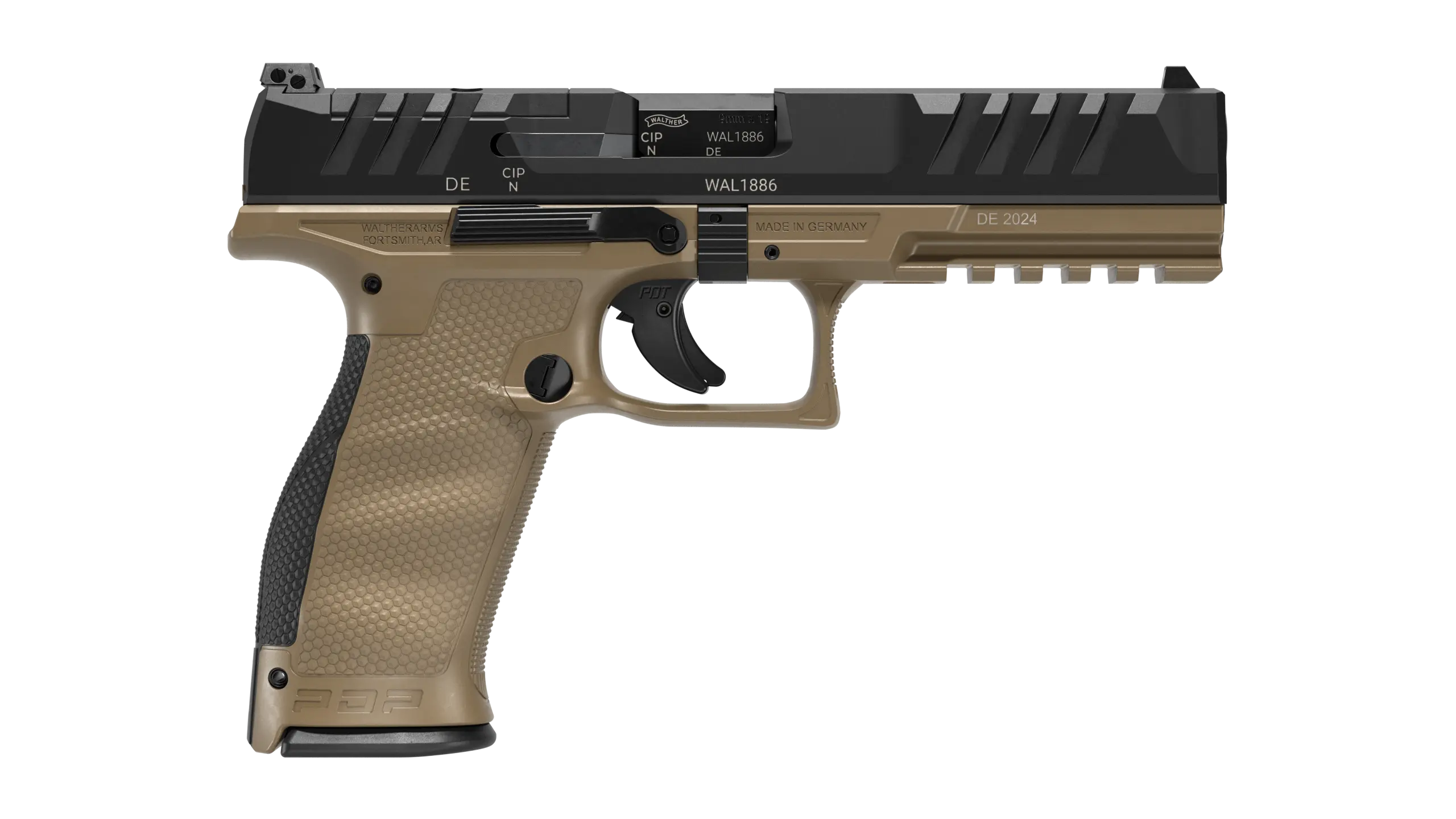 Walther PDP 握把與扳機設計